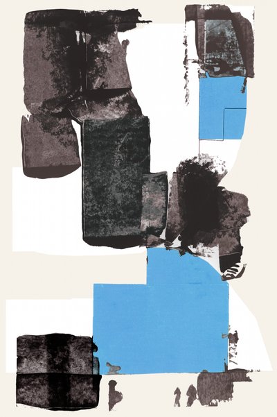 Geometric Blue Abstraction by cartissi