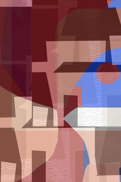 Geometric Cityscape by cartissi