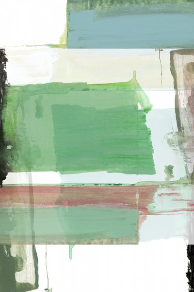 Green Abstract Blocks by cartissi