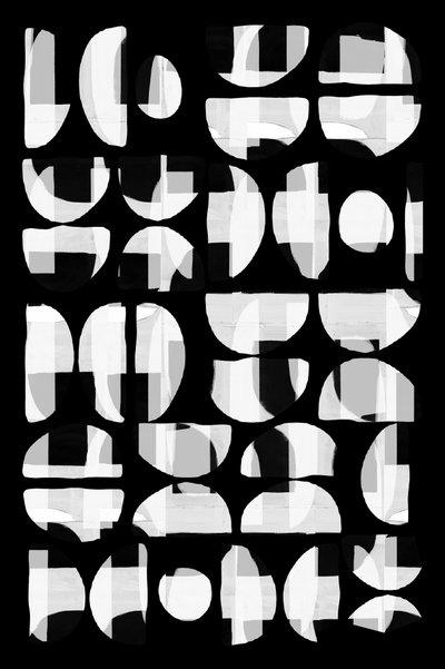 Layered Geometric Forms by cartissi