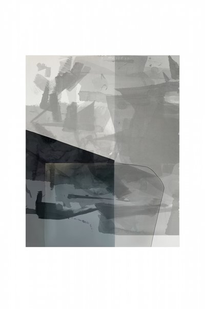 Layered Grey Abstract by cartissi