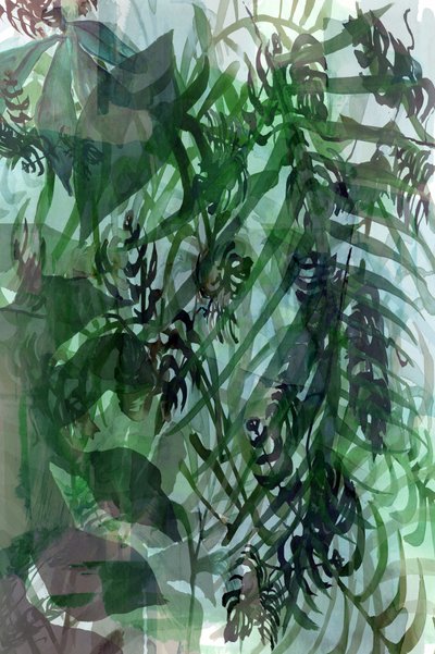 Lush Tropical Foliage by cartissi