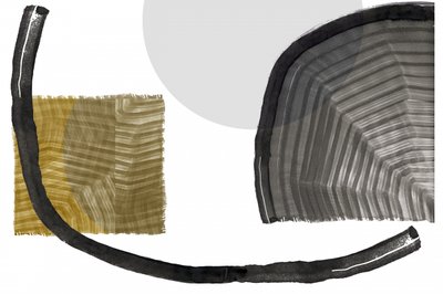 Modern Abstract Shapes by cartissi