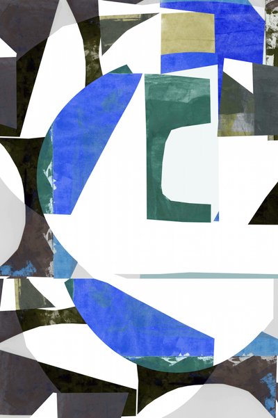 Modern Geometric Collage by cartissi
