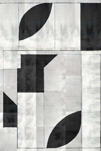 Modern Geometric Monochrome by cartissi