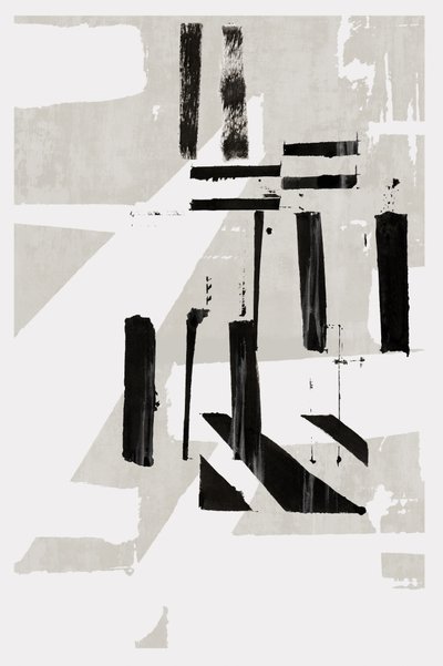 Monochrome Abstract Lines by cartissi