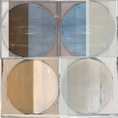 Muted Geometric Circles by cartissi