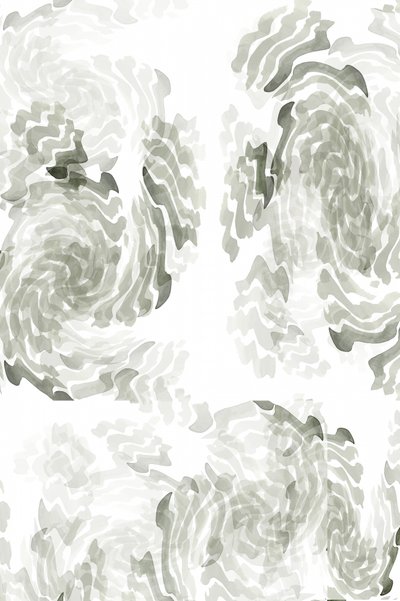 Organic Gray Swirls by cartissi