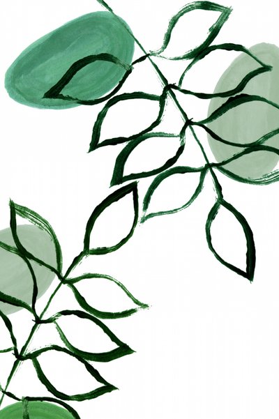 Organic Green Leaves by cartissi