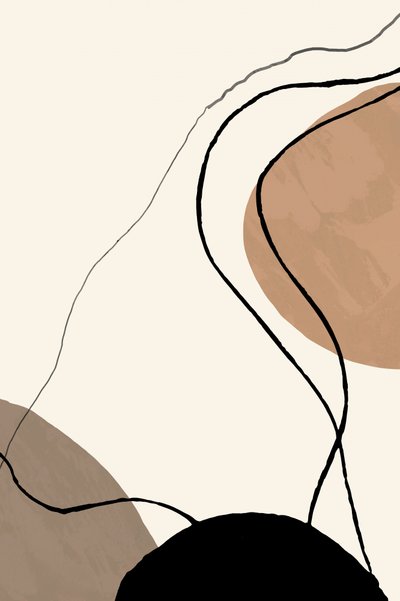 Organic Shapes Abstract by cartissi
