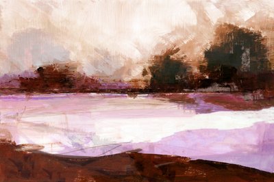 Purple Haze Landscape by cartissi