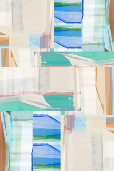 Serene Abstract Layers by cartissi