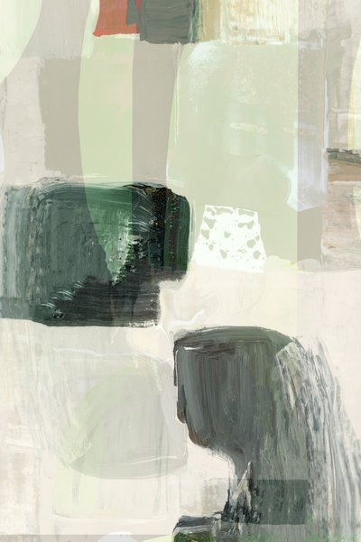 Serene Green Blocks by cartissi