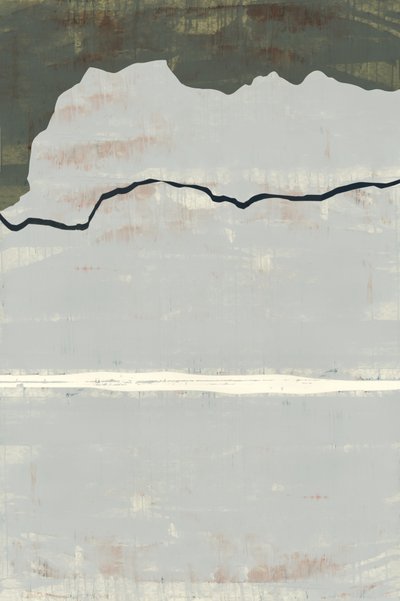 Serene Mountain Abstract by cartissi