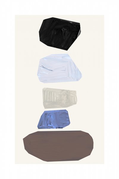 Serene Stacked Shapes by cartissi