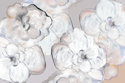 Soft White Blooms by cartissi