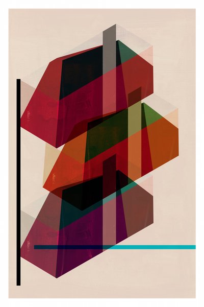 Stacked Geometric Forms by cartissi