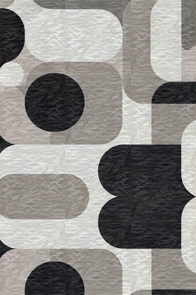 Textured Mid-Century Pattern by cartissi