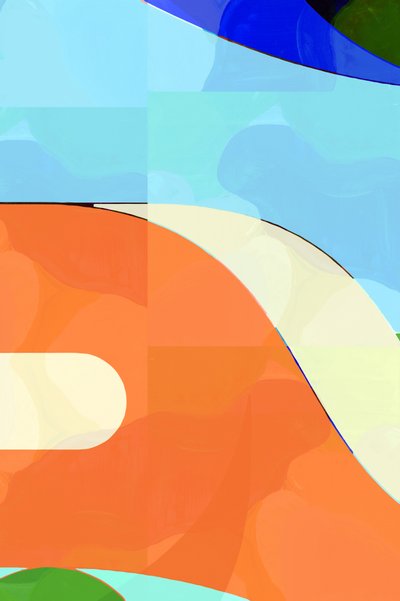 Vibrant Abstract Flow by cartissi