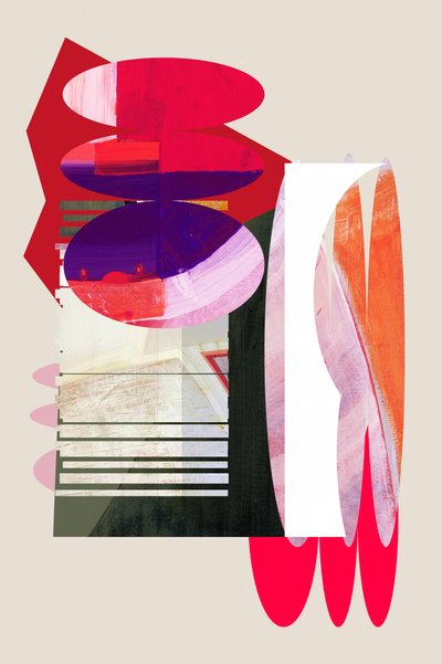 Vibrant Abstract Shapes by cartissi