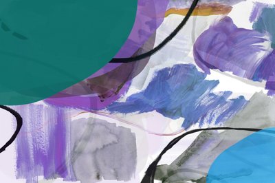 Vibrant Abstract Shapes by cartissi