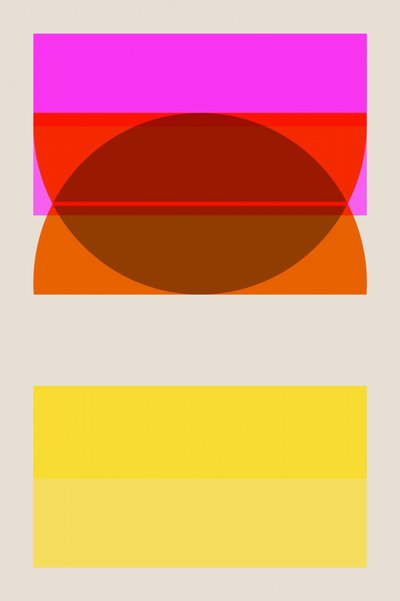 Vibrant Geometric Layers by cartissi