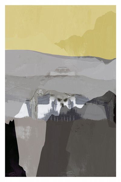 Yellow Sky Fortress by cartissi