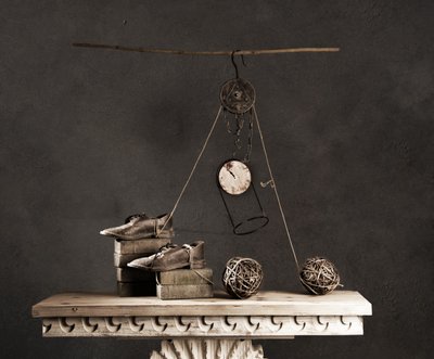 Vintage Time Balance by chenyi wang