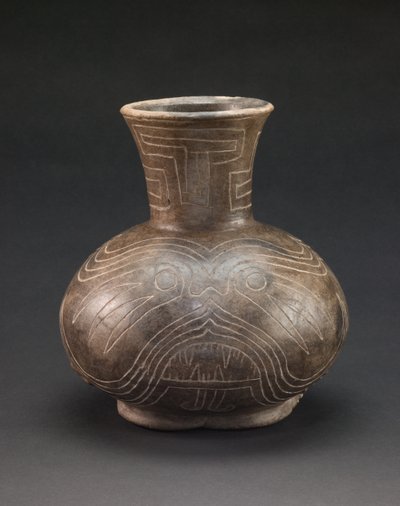 Vessel with Incised Motifs by culture Mississippian