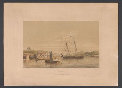 Port of Willemstad (series title: Views from the West Indies) by jonkheer Jacob Eduard van Heemskerck