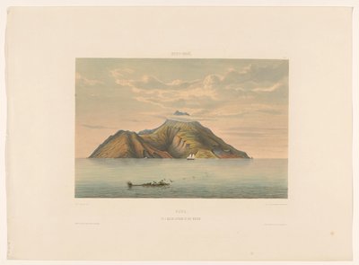 Saba (2 Miles West) by jonkheer Jacob Eduard van Heemskerck