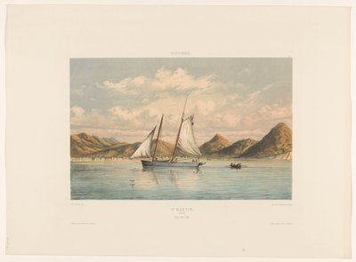 St. Martin Bay and City by jonkheer Jacob Eduard van Heemskerck