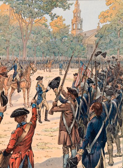 Reading of the Declaration of Independence by pseudonym for Onfray de Breville Jacques Job