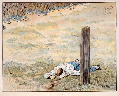 The Defiled - After the Execution by pseudonym for Onfray de Breville Jacques Job