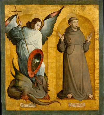 Saints Michael and Francis by the Elder Juan de Flandes