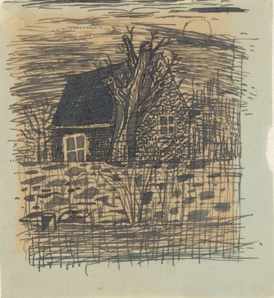House by unknown (signed by artist)