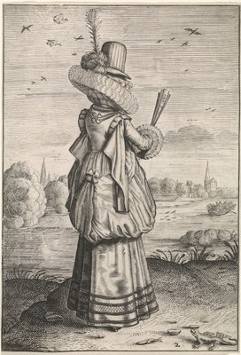 Habitus et cultus Matronarum Nobilu et Rusticarum Clothing and