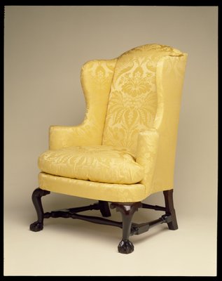 Yellow discount easy chair