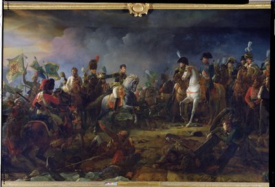 The Battle of Austerlitz, 2nd December 1805, detail of General Rapp (1772-1821) Governor of Dantzig presenting the defeated Prince Repnin to Napoleon Bonaparte (1769-1821) 1805  by Baron François Pascal Simon Gérard