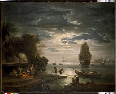 The Night  by Claude Joseph Vernet