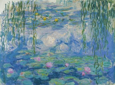 Waterlilies, 1916-19  (see also detail 382331) by Claude Monet