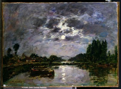 The Effect of the Moon, 1891  by Eugene Louis Boudin