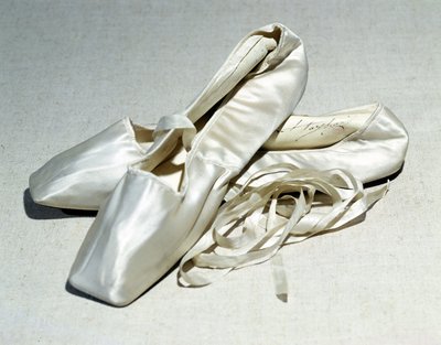 Signed ballet shoes belonging to Maria Taglioni 1804 84