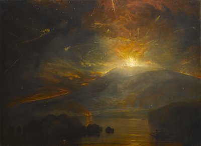 The Eruption of the Soufriere Mountains in the Island of St. Vincent, 30th April 1812, 1815  by Joseph Mallord William Turner