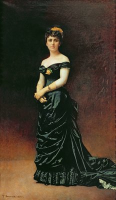 Portrait of Madame Bishoffsheim, 1877  by Leon Joseph Florentin Bonnat