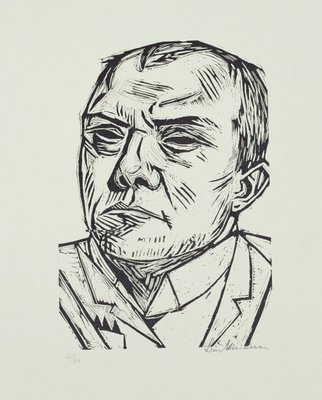 Max Beckmann Self Portrait In Tuxedo