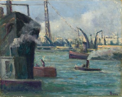 Rouen Port by Maximilien Luce: Buy fine art print