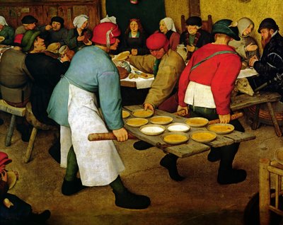 Peasant Wedding Bauernhochzeit, 1568 oil on panel detail of 68946 by Pieter Bruegel the Elder