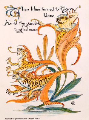 Tiger Lilies, illustration from 'Flora's Feast' by Walter