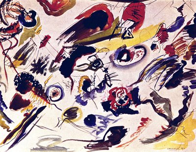 Kandinsky first hotsell abstract painting